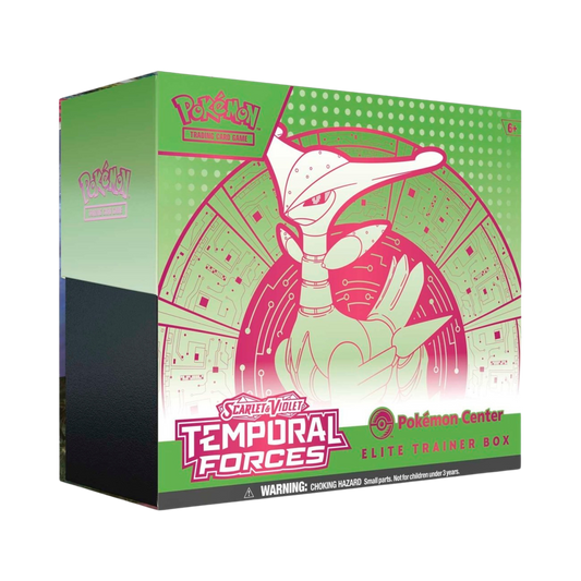 Temporal Forces Pokémon Center Elite Trainer Box [Iron Leaves]